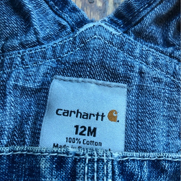 Carhartt Denim Jumper 12 Months - Picture 5 of 5